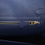 Hermes Birkin 30 Bleu Nuit Togo Gold Hardware