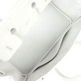 Hermes Birkin 25 New White Swift Palladium Hardware
