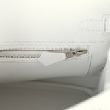 Hermes Birkin 25 New White Swift Palladium Hardware Payment 1