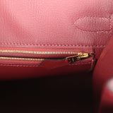 Hermes Birkin Sellier 30 Rouge H Madame Gold Hardware