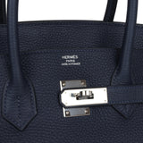 Hermes Birkin 35 Bleu Nuit Verso Togo Palladium Hardware