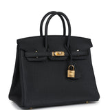 Hermes Birkin 25 Black Togo Gold Hardware