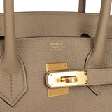 Hermes Birkin 30 Beige Marfa Togo Gold Hardware