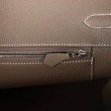 Hermes Birkin 35 Etoupe Togo Palladium Hardware