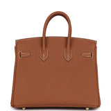 Hermes Birkin 25 Gold Togo Gold Hardware