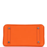 Hermes Birkin 25 Orange Minium Togo Palladium Hardware