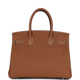 Hermes Birkin 30 Gold Togo Gold Hardware