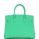 Hermes Birkin 30 Vert Comics Togo Palladium Hardware