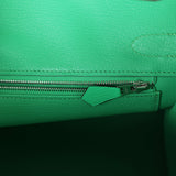 Hermes Birkin 30 Vert Comics Togo Palladium Hardware