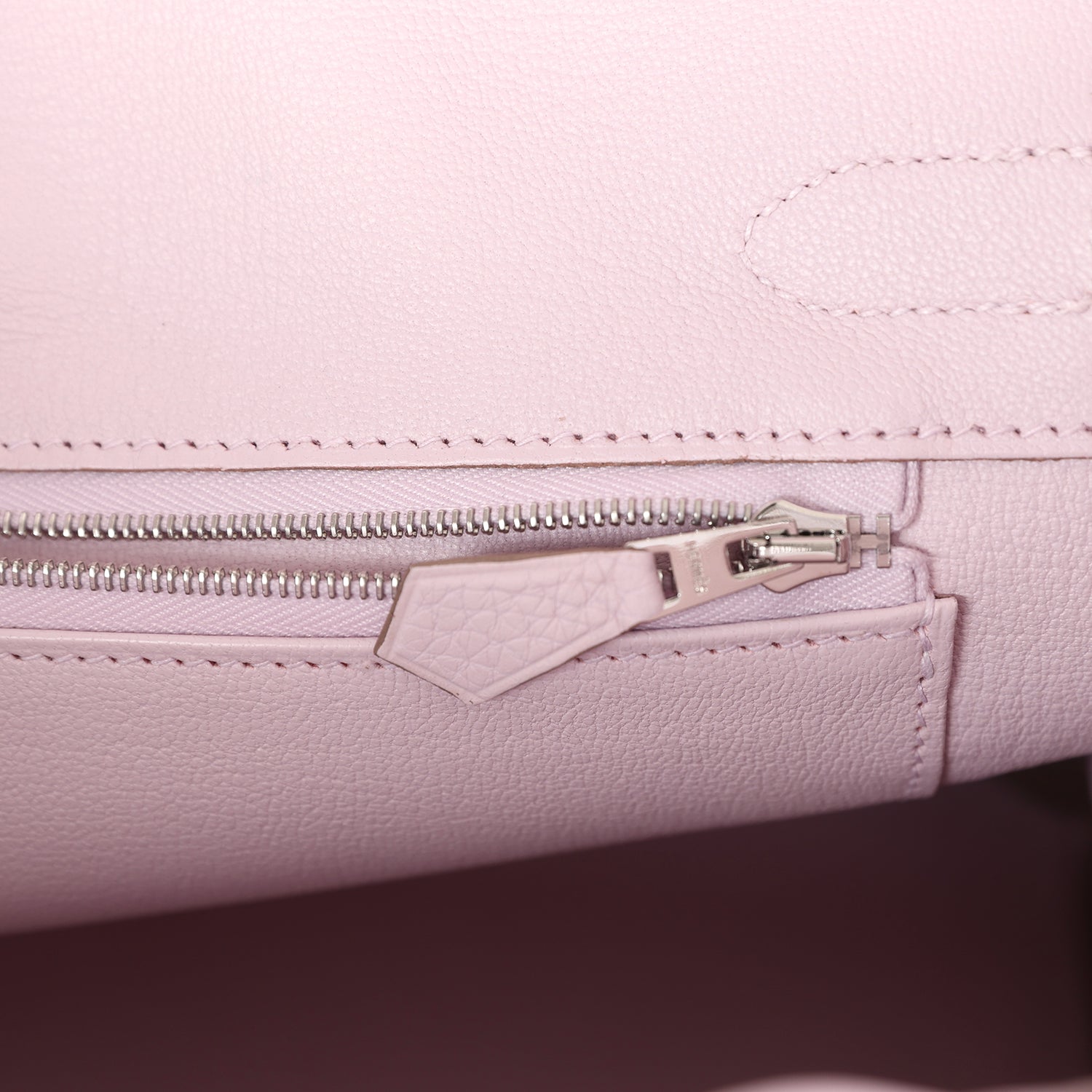 Hermes Birkin 30 Mauve Pale Clemence Palladium Hardware