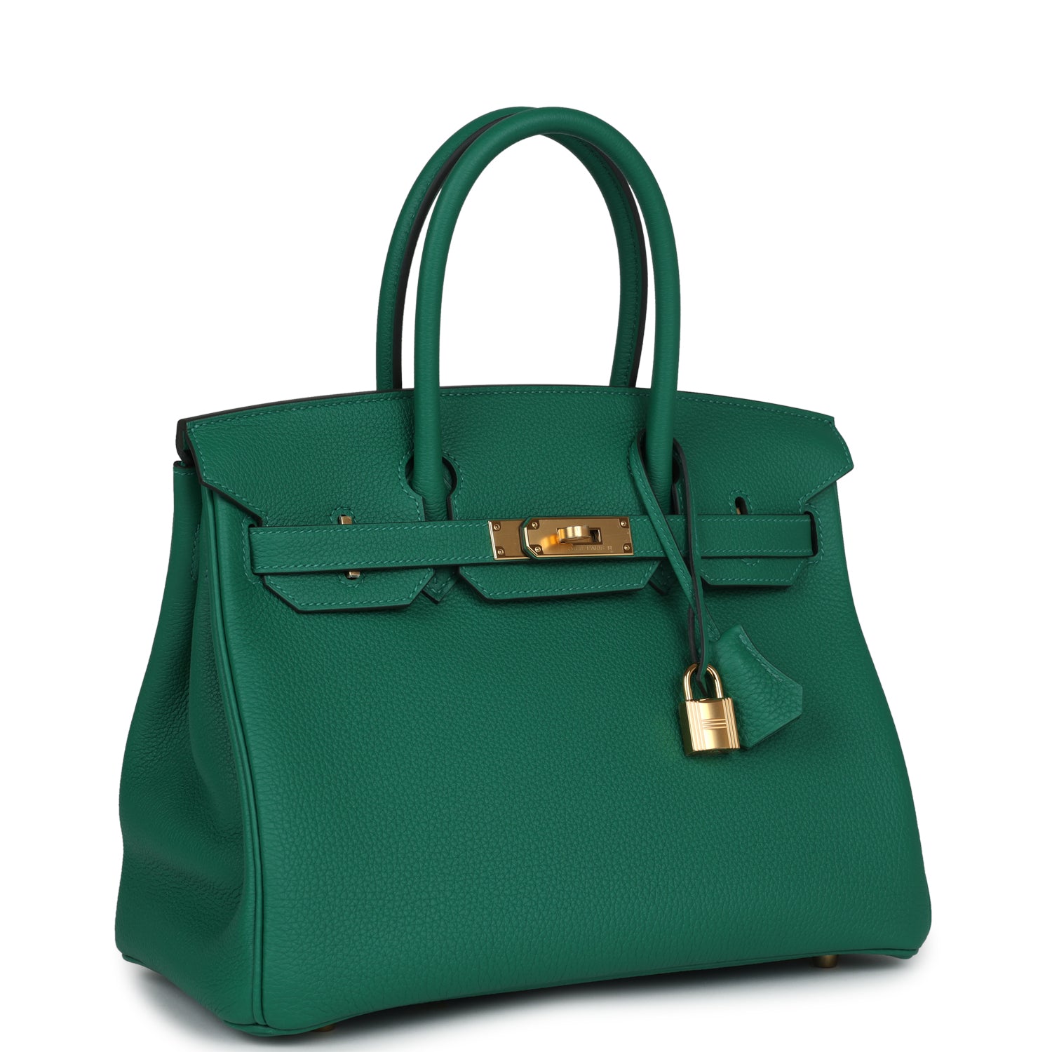 Hermes Birkin 30 Vert Vertigo Gold Hardware – Madison Avenue Couture