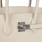 Hermes Birkin 35 Craie Togo Palladium Hardware