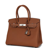 Hermes Birkin 30 Gold Togo Palladium Hardware