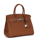 Hermes Birkin 30 Gold Togo Palladium Hardware