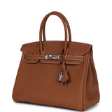 Hermes Birkin 30 Gold Togo Palladium Hardware