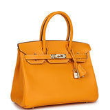 Hermes Birkin 30 Jaune D'or Candy Epsom Permabrass Hardware