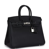 Hermes Birkin 25 Black Togo Palladium Hardware