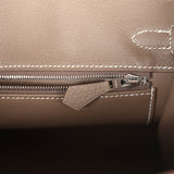 Hermes Birkin 25 Etoupe Togo Palladium Hardware