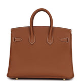 Hermes Birkin 25 Gold Togo Gold Hardware