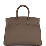 Hermes Birkin 35 Etoupe Togo Gold Hardware