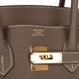 Hermes Birkin 35 Etoupe Togo Gold Hardware