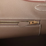 Hermes Birkin 35 Etoupe Togo Gold Hardware