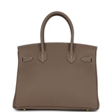 Hermes Birkin 30 Etoupe Togo Gold Hardware