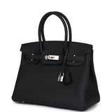 Hermes Birkin 30 Black Togo Palladium Hardware