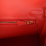 Hermes Birkin 30 Rouge Tomate Togo Gold Hardware