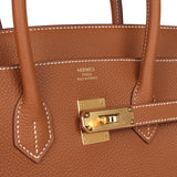 Hermes Birkin 35 Gold Togo Gold Hardware