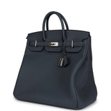 Hermes HAC Birkin 40 Gris Misty Togo Palladium Hardware