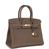 Hermes Birkin 30 Etoupe Togo Gold Hardware