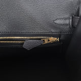 Hermes Birkin 25 Black Togo Gold Hardware