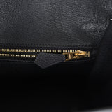 Hermes Birkin 25 Black Togo Gold Hardware