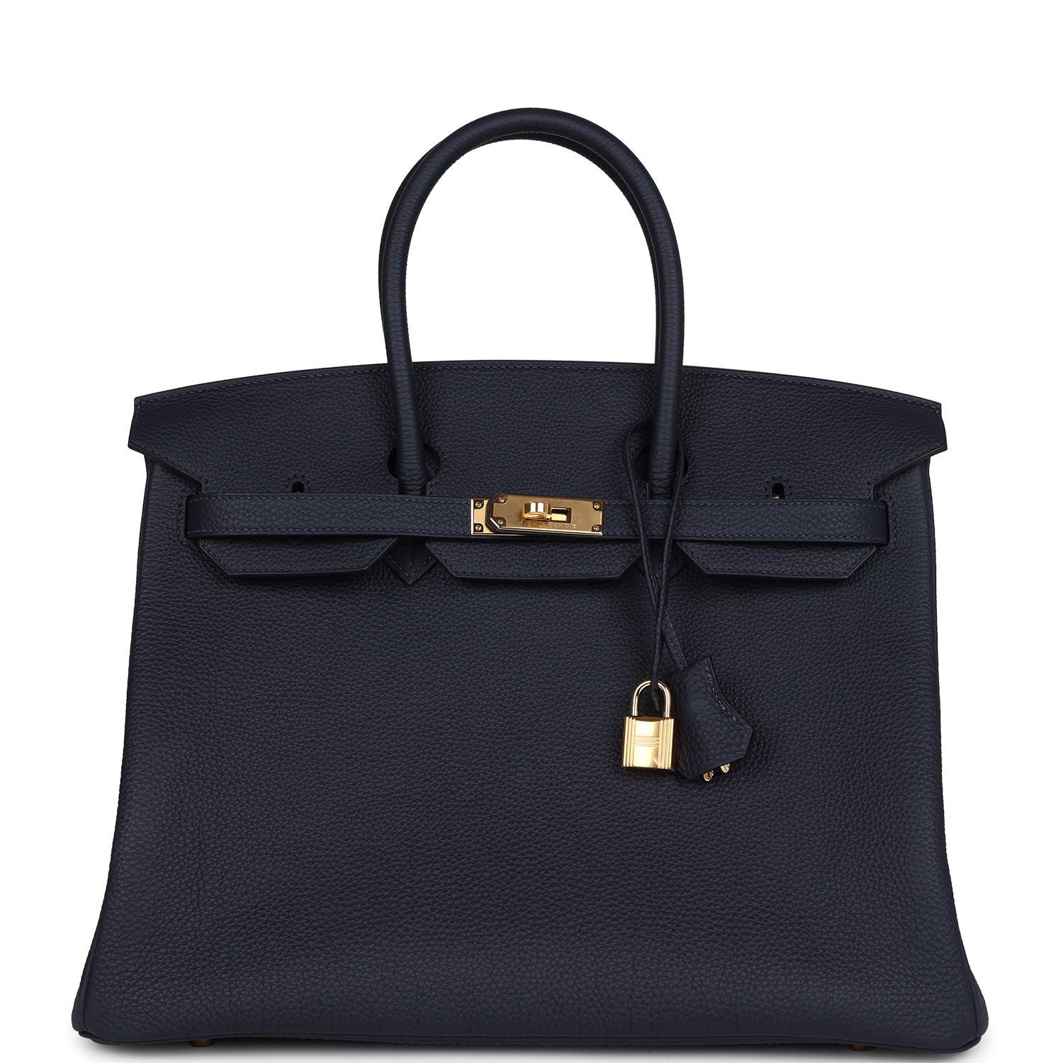 Hermes Birkin 35 Bleu Nuit Togo Gold Hardware – Madison Avenue Couture