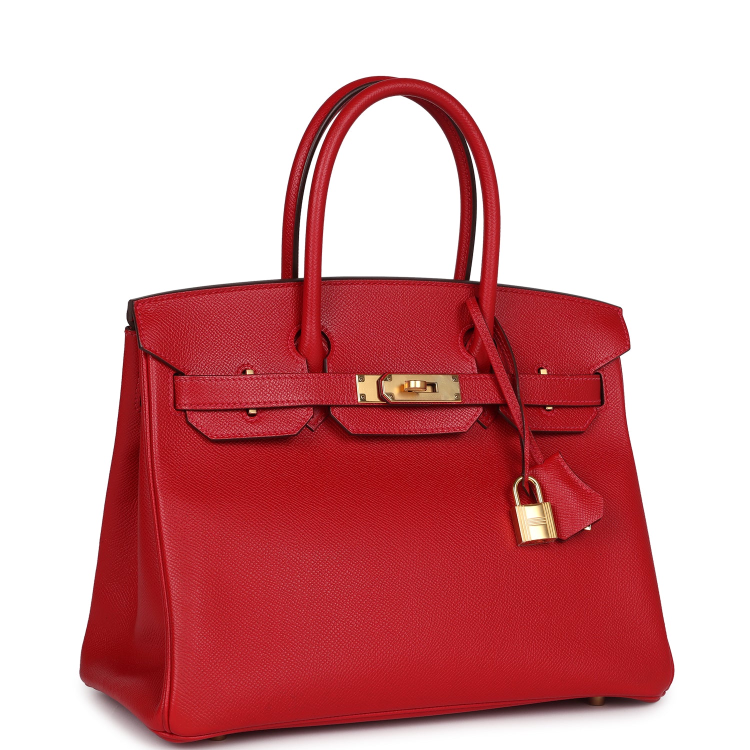 Pre-owned Hermes Birkin 30 Rouge Casaque Epsom Gold Hardware – Madison ...