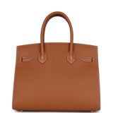 Hermes Birkin Sellier 30 Gold Epsom Gold Hardware