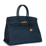 Hermes Birkin 35 Vert Veronese Togo Gold Hardware