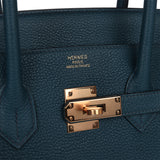 Hermes Birkin 35 Vert Rousseau Togo Gold Hardware