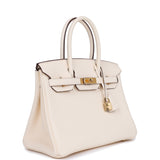 Hermes Birkin 30 Nata Clemence Gold Hardware