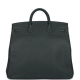 Hermes HAC Birkin 40 Vert Fonce Togo Palladium Hardware