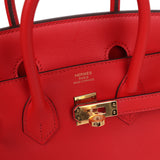 Hermes Birkin 25 Rouge De Coeur Jonathan Gold Hardware