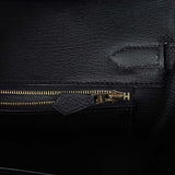 Hermes Birkin 30 Black Togo Gold Hardware