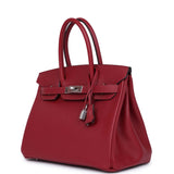 Hermes Birkin 30 Rouge Grenat Epsom Palladium Hardware