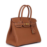 Hermes Birkin 30 Gold Togo Gold Hardware