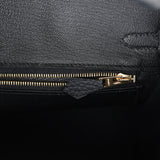 Hermes Birkin 25 Black Togo Gold Hardware