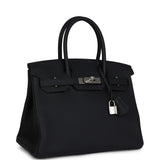 Hermes Birkin 30 Black Togo Palladium Hardware