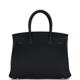 Hermes Birkin 30 Black Togo Palladium Hardware