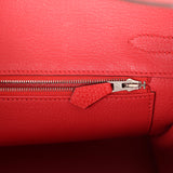 Hermes Birkin 30 Rouge Tomate Clemence Palladium Hardware