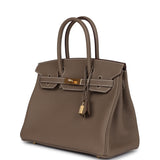 Hermes Birkin 30 Etoupe Togo Gold Hardware